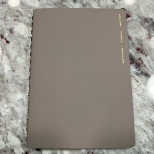 Cloth &  Paper Spiral Notebook (new)